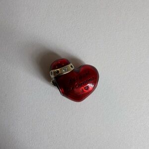 Pandora Red Christmas Heart Charm